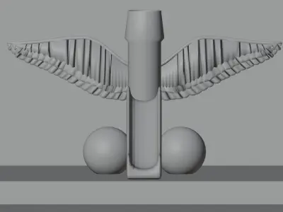 Neo Armstrong Cyclone Jet Armstrong Cannon Free 3D model