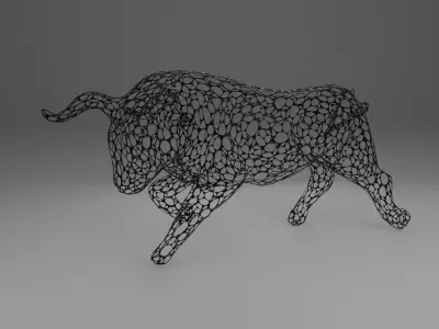 BullAbstract 3D model