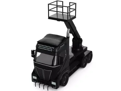 Landscaping Truck 3D model