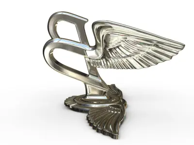 bentley logo 3D model from CGTrader