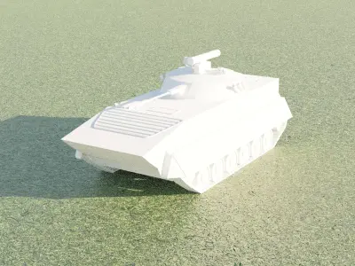 bmp-2 lowpoly Free 3D model