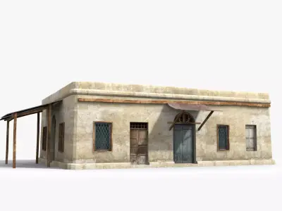 Arab x6 Low-poly 3D model