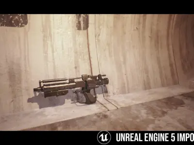 E5 Blaster 3D model