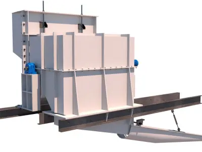alimentador conveyor system 3D model