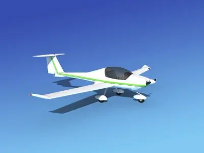 Daimond DA-20 Katana V15 3D model