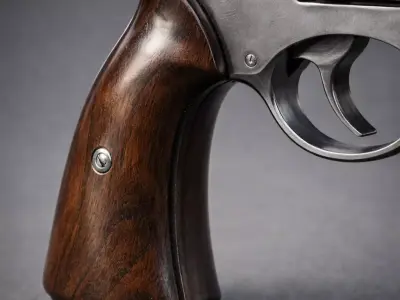AAA Realistic Revolver 3D model