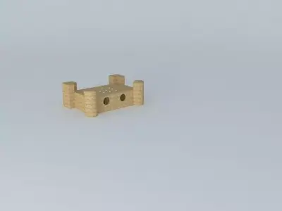 Ashdod sea fortress Free 3D model