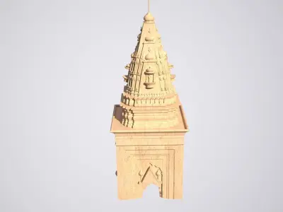Shiva Temple 3D model