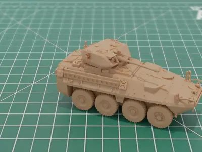 M1296 Stryker Dragoon IFV 3D Printer STL 3D print model