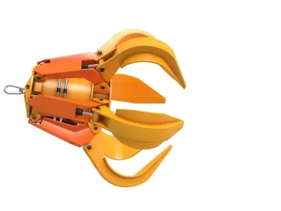 Hydraulic Grab 3D model