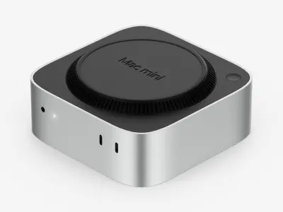 Apple Mac mini 2024 with Apple M4 Processor Desktop Computer 3D model