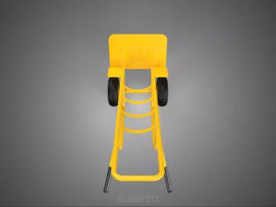 HAND TRUCK PALLET HANDTRUCK DOLLY SACK BARROW TROLLEY BOX CART 2 3D model
