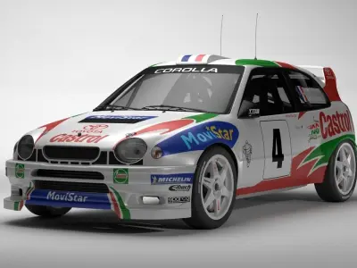 Special cars 3D Model Pack