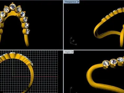 vanki Ring 3dm file 3D print model