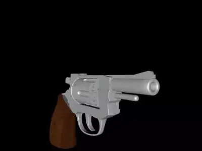 cowboy pistol 3D model