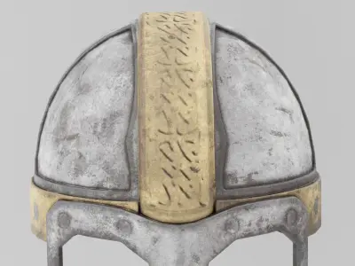 Ancient Helmet Low-poly 3D model purchase