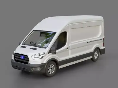 Ford Transit Panel Van L3H3 2020 3D model