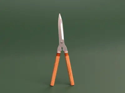 Hedge Shears Tool 3D model
