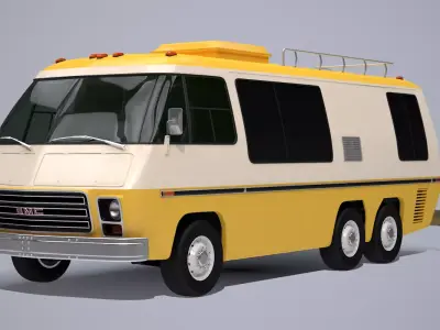 GMC Motorhome 23 ft 3D model