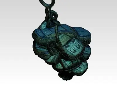 tech Cars chief boss master king man pendant jewel 3D print model