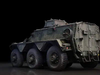 Saracen APC 3D model