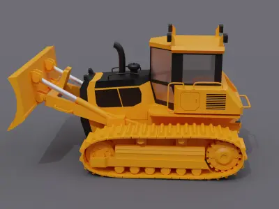 Construction vehicles  3D model