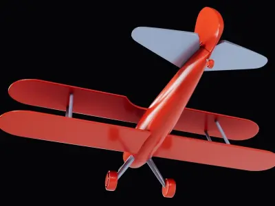 game model of the airplane 3D model