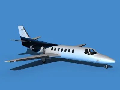 Cessna Citation V 560 Encore V04 3D model