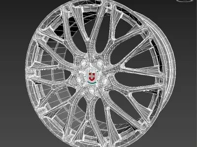 HRE P200 Monoblock 3D model