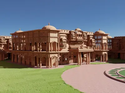 indian Architecture  Free 3D model