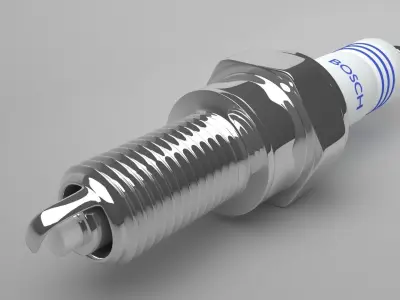 Spark Plug 3D model V2
