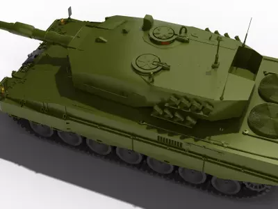 Tank Leopard 3D model