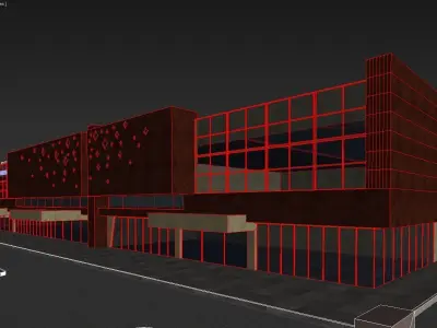 Public Center -1 3D model