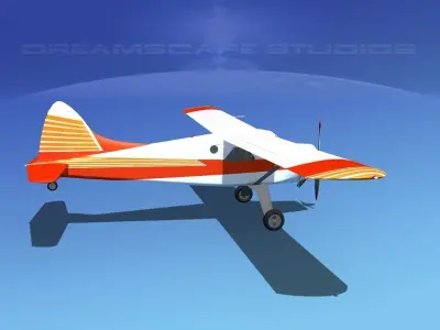 Dehaviland DH-2 Beaver SL04 3D model