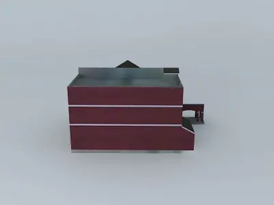 Pingtung Own New Park police station Free 3D model