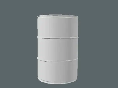 oil barrel Free 3D model order