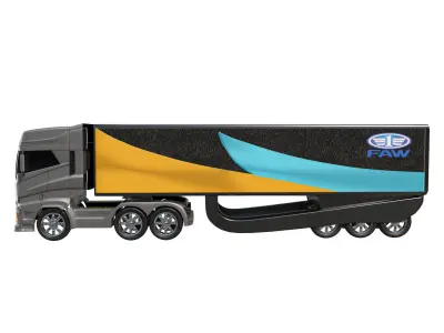 faw new series 3D model