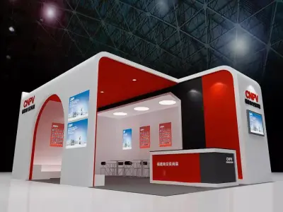 Exhibition - Area - 6X9-3DMAX2010-021 3D model