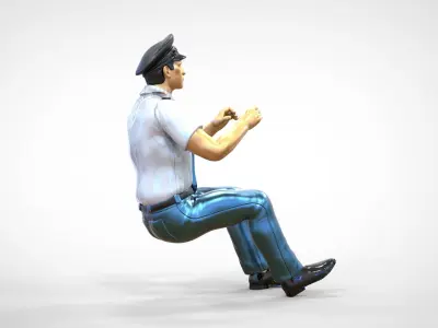 N2 Truck or Bus Driver 3D print model