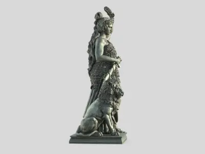 Lady Bavaria 3D model