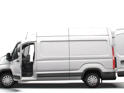 Maxus E Deliver 9 Van L3H3 HQInt 2025 3D model