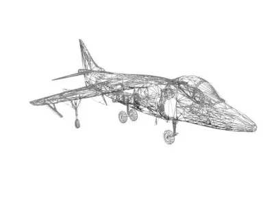 AIRCRAFT HARR Free 3D model