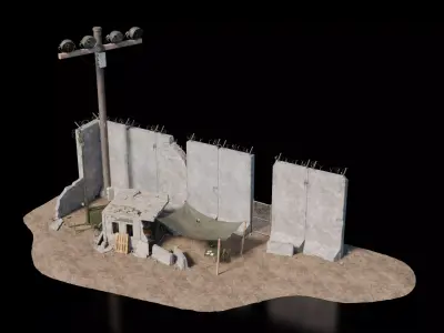 Warzone - Rebuilt Outpost 3D model