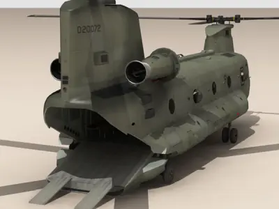 CH-47 US Army 3D model