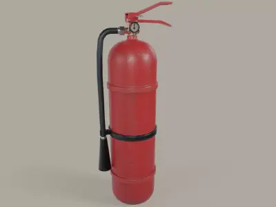 Fire Extinguisher - Game-Ready PBR 3D Model Low-poly 3D model