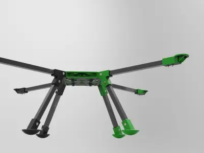 Hobbyking RotorBits QuadCopter Kit With Modular Assembly Free 3D model