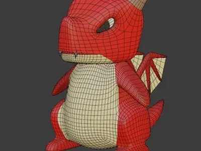 Baby Dragon 3D model purchase