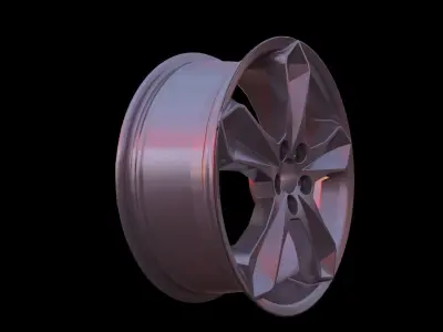 Generic Car Rims Free 3D model