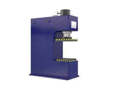 hydraulic press 3D model purchase