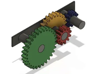 Gear Ratio 3D model